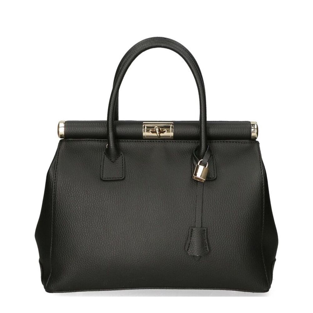 Chiara Ferretti Leather Shopper Tote, Black